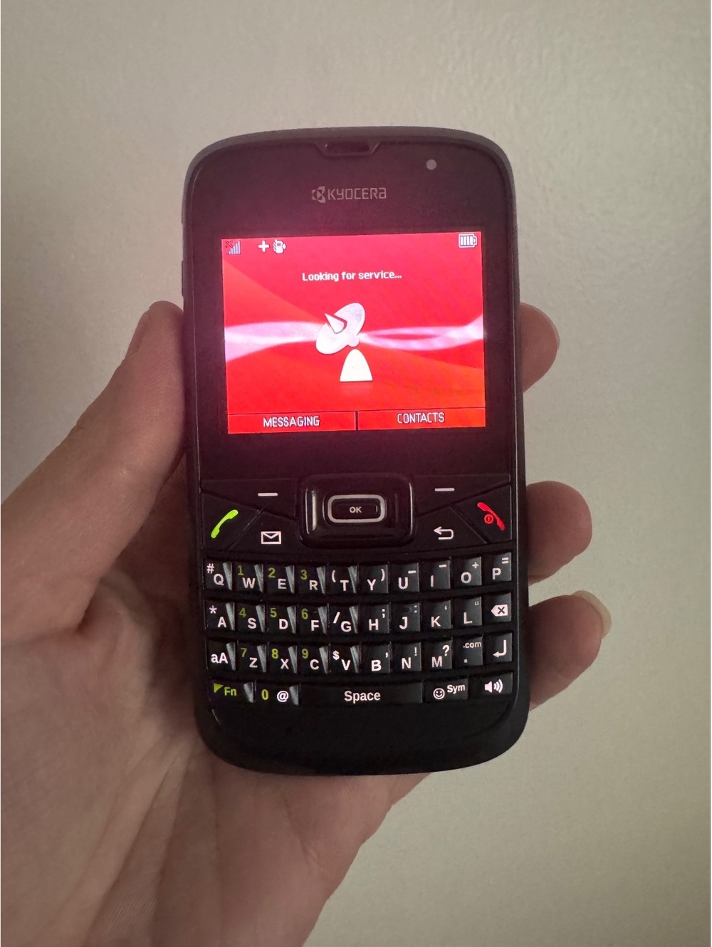 Kyocera Brio S3015 Black QWERTY Cell Phone Sprint Vintage – Tested Powers On